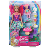 Barbie Dreamtopia Tea Party Playset with Fairy Doll and Accessories